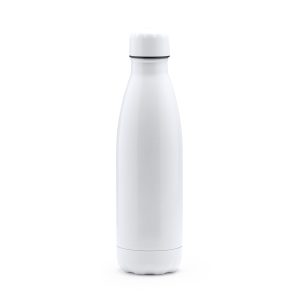 Botella acero blanca