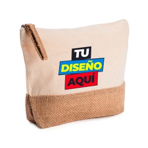 Neceser cenefa yute/saco