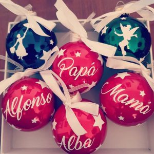 BOLA NAVIDAD PERSONALIZADA